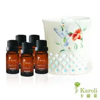 在飛比找森森購物網優惠-Karoli卡蘿萊 蜂鳥陶瓷香氛水氧機 M1 (贈 5瓶植物