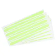 Glow in the Dark Tape Shooting star,0.47",8 Glow star on 1 Sheet Green 4pcs