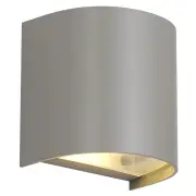 Miro Modern Wall Lamp Light Polycarbonate Grey Sand
