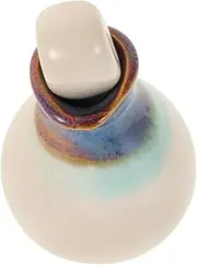 UTHCLO Ceramic Essential Oil Bottle Essential Oil Dispenser Essential Oil Massage Oil Bottle Oil Catch Can Scent Mini Essential Oil Bottles Ceramic Oil Bottle Ceramics Sky-blue