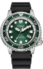 CITIZEN Eco-Drive ProMaster Diver Quartz, Green. Refer# BN0158-00X.