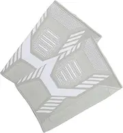 Gatuida 1 Pair Knitted Pads Warmer Runners Brace Bands Breathable Brace Riding Mat Compression Sleeve Washable Cover Fitness Nylon On Foot