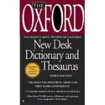 THE OXFORD AMERICAN DESK DICTIONARY AND THESAURUS