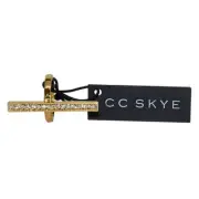 Whitney Pave Line Ring Gold Size 6 by CC Skye for Women - 1 Pc Ring