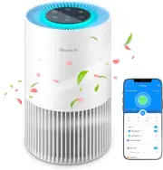 Goveelife Smart Air Purifiers for Bedroom, HEPA Portable Filter Cleaner with Wif
