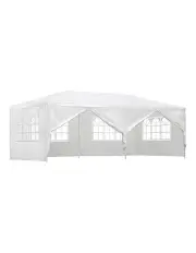 [Instahut] Gazebo Marquee Outdoor Wedding Tent 3x6m in White