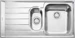 Franke 1+1/4 Bowl Left Hand Drainer Sink Kit