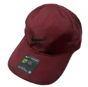 NEW! NIKE Adult FEATHERLIGHT DRI-FIT Tennis Cap/Hat-Dark Bordeaux 679421-619