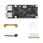 PCIe to USB3.2 Expansion Board, PCIe To 4 Port USB3.2 5Gbps Fast Speed Transfer