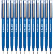 Artline Box 12 Bulk 200 Fineliner Felt Tip Pen 0.4mm (Blue)