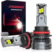 JYOMRSMOT 9004 LED Fog Bulbs, 16000 Lumens 100W 6000K White 600% Brightness, Super Bright HB1 Plug and Play, IP68 Waterproof Light, Pack of 2