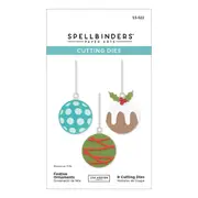 Spellbinders Festive Ornament Etched Dies from the Essential Holiday Collection by Lisa Horton