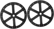 MOLUCKFU Rotating Turntable Display Mirror Base 2pcs Turntable Table Rotating Plate for Use