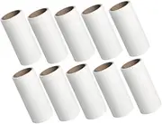 HIAKDOFT 10pcs Extra Sticky Roller Refills Safe Lint Rollers for Clothes Couch Car Seat Carpet Easy Replacement User-Friendly Design for Effortless Cleaning