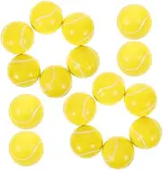 24 Pcs Mini Tennis Foam Stress Balls Squeeze for Relaxing Hand Soft Plaything Portable Fun for Parties Games