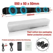 TV Speaker Bluetooth Speakers for Computer 2.1 Soundbar Subwoofer Bass Stereo