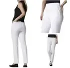 $148 Spanx On the Go Kick Flare Pants Classic White