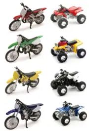 NewRay 1:32 Scale D/C ATV & Dirt Bike Toy Assortment
