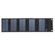 10W Outdoor Foldable Solar Panels Cell 5V USB Portable Solar Smartphone2460