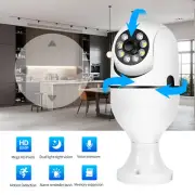 HD 1080P WiFi Camera Light Bulb Security Home Camera Wireless Waterproof TF Card