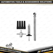 7 Pcs of Pro-Tyre Tyre Service Kit - 1 Inch 25mm Tread Depth 50psi Pencil Gauge