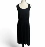 Old Navy Dress Sz XL Halter Back Feminine Vacation Beach Flowy Vacation Beach