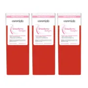 Caron STRAWBERRY DELIGHT Cartridge Roll On Wax 100ML (Choose 3pcs OR 6 pcs)