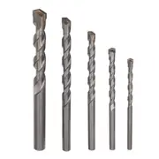 Concrete Masonry Drill Bits HSS, 4-10mm - 5 Pieces Set