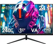 Z-Edge 25 Inch (24.5 Inch) Gaming Monitor 240Hz 1ms MPRT Full HD VA Panel, Ultra-Thin Bezel, FreeSync, HDMI2.0 & DisplayPort1.4, VESA Mountable, Black
