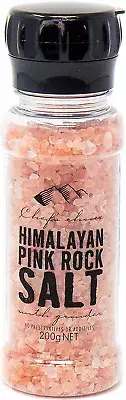 Himalayan Pink Rock Salt with Grinder, 200 G