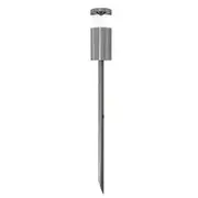 PHARE Garden Spike Light Fixed 12V MR16 Titanium IP65 L535mm Diffuser Anti-Glare