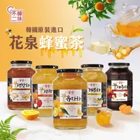 在飛比找momo購物網優惠-【韓味不二】韓國花泉蜂蜜果醬茶2罐組1kg/罐(柚子茶/紅棗