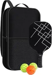 Pickleball Paddle Bag - Tennis Paddle Tote Bag with Mesh Pocket | Portable Pickleball Accessories, Large Capacity Sports for Men Women Sports Lovers