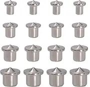 16Pcs 6/8/10/12mm Dowel and Tenon Center Transfer Plugs Doweling Centering Pins Transfer Plugs Drill Hole Tool for Woodworking Drill Tool Accessories