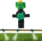 Spray Nozzle, Agricultural Sprayer Head, PP Multifunctional Leakproof Hose Attachment, Adjustable Water Design, for Patio Cleaning, Farming, Lawn Care, and Outdoor Use, 2.5cm/0.98 Inches