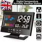 Humidity LED Digital Calendar Snooze Alarm Clock Thermometer Alarm Clock