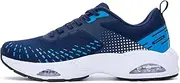 [Quseek] Mens Air Running Shoes Tennis Athletic Sneakers Breathable Walking Sneakers for Gym Jogging Sports US 7-13