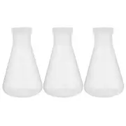 3 Pcs Flask Set Child Laboratory Equipment Conical for Chemistry