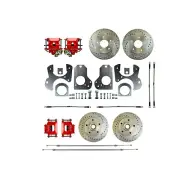For 1982-1988 Monte Carlo Front & Rear Brake Conversion Kit The Right Stuff