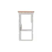 SIM microSD Card Tray Dual for Motorola Moto G9 Play Spring Pink Replacement