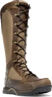 Danner Sharptail 17" Side-Zip Waterproof Snake Boots for Men - Full-Grain...
