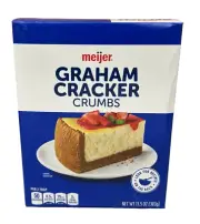 Meijer Graham Cracker Crumbs 13.5 oz