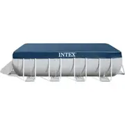 Intex 3.89x1.84m Rectangular Outdoor Protective Pool Cover for Swimming Pool