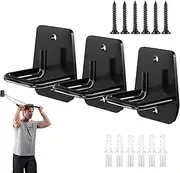 Hook for Resistance Bands - Storage Solutions for Resistance Bands for Home, Space Saving Resistance Band Wall Hook Equipment Made of Metal | 3 x Fitness Hooks for Exercises, Gym