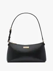 Kenzie Patent Saffiano Shoulder Bag