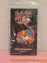 Vivziepop New Helluva Boss Chibi Beelzebub Heart Enamel Pin Queen Bee
