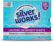 Premium Dissolvable Laundry Detergent Sheets, Silver Ion Odor Elimination