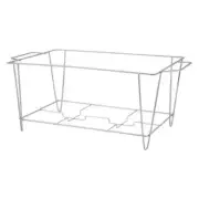 Winco C-3F, Chrome Plated Wire Chafer Stand