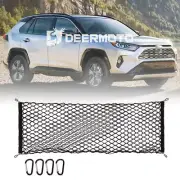 For TOYOTA RAV4 2000-2023 Envelope Style Mesh Trunk Cargo Net Storage Organizer