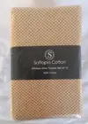 Softopia 100% Cotton Kitchen Dish Towels Mustard Yellow Set of 12